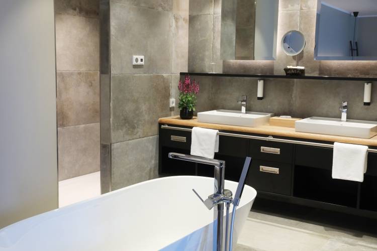 Badezimmer Suite Loft im 4 Sterne Hotel - Teutoburger Wald