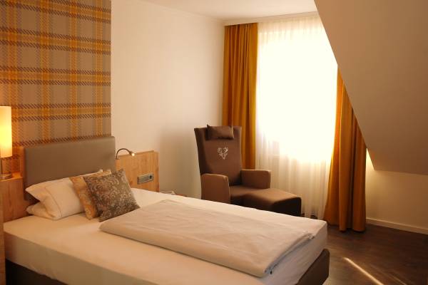 Gemütliches Premium Einzelzimmer 4-Sterne-Hotel Bad Iburg