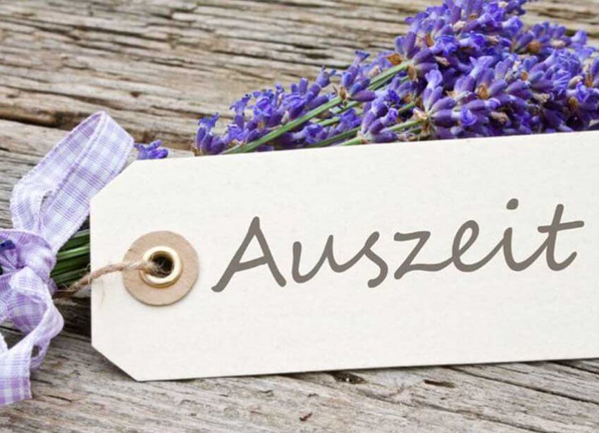 Kleine Auszeit Kleine Auszeit