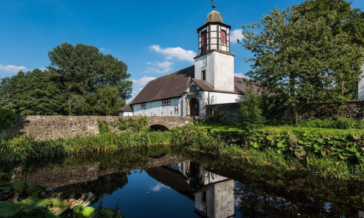 Wasserburg Alt Barenaue in Bramsche Landkreis Osnabrück