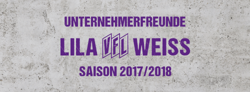 Unternehmerfreunde Lila Weiss - Saison 2017/2018